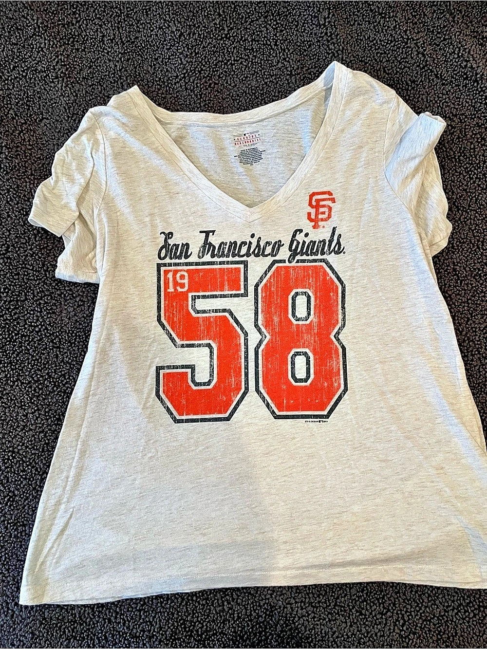 Authentic MLB Merchandise San Francisco Giants 58 Tee
